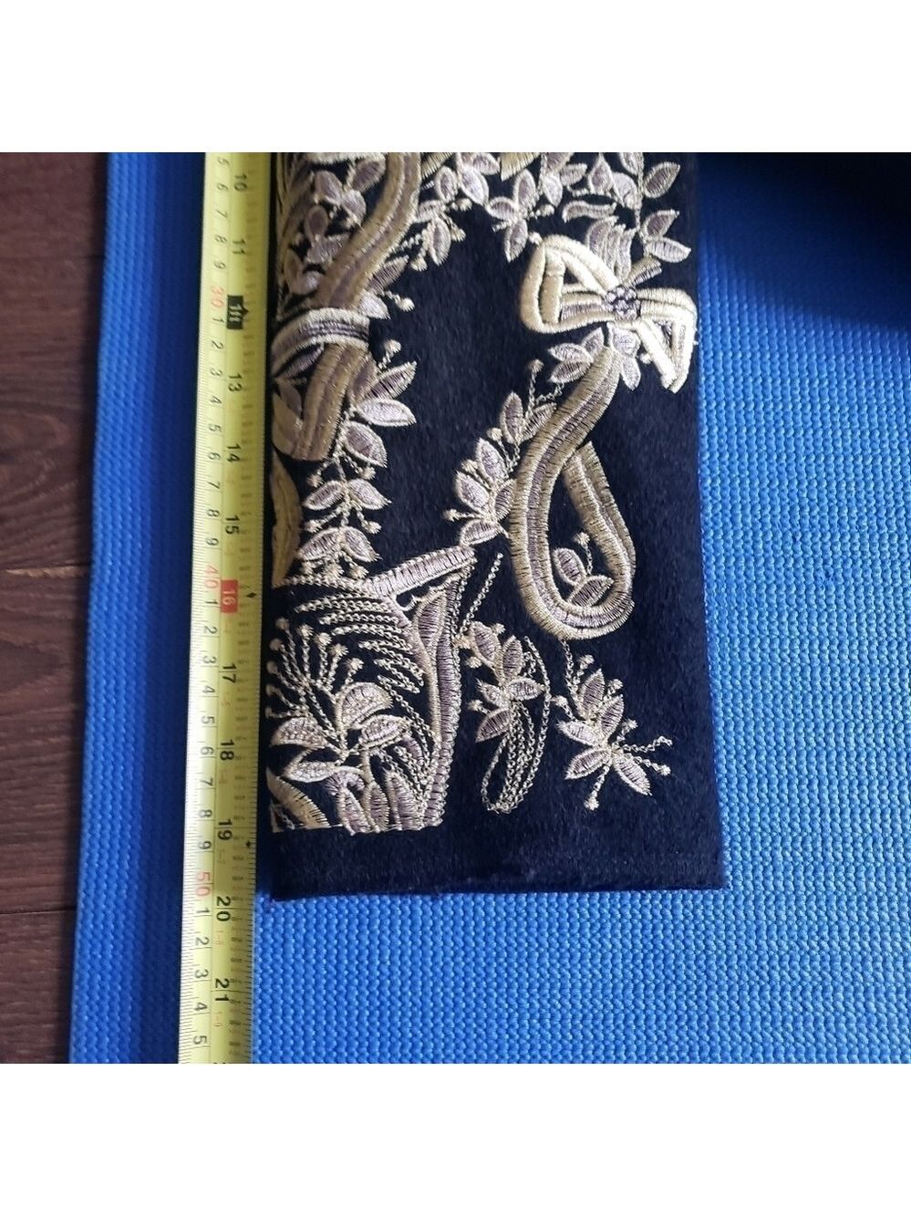 Embroidery Wool Coat - Picture 14 of 16